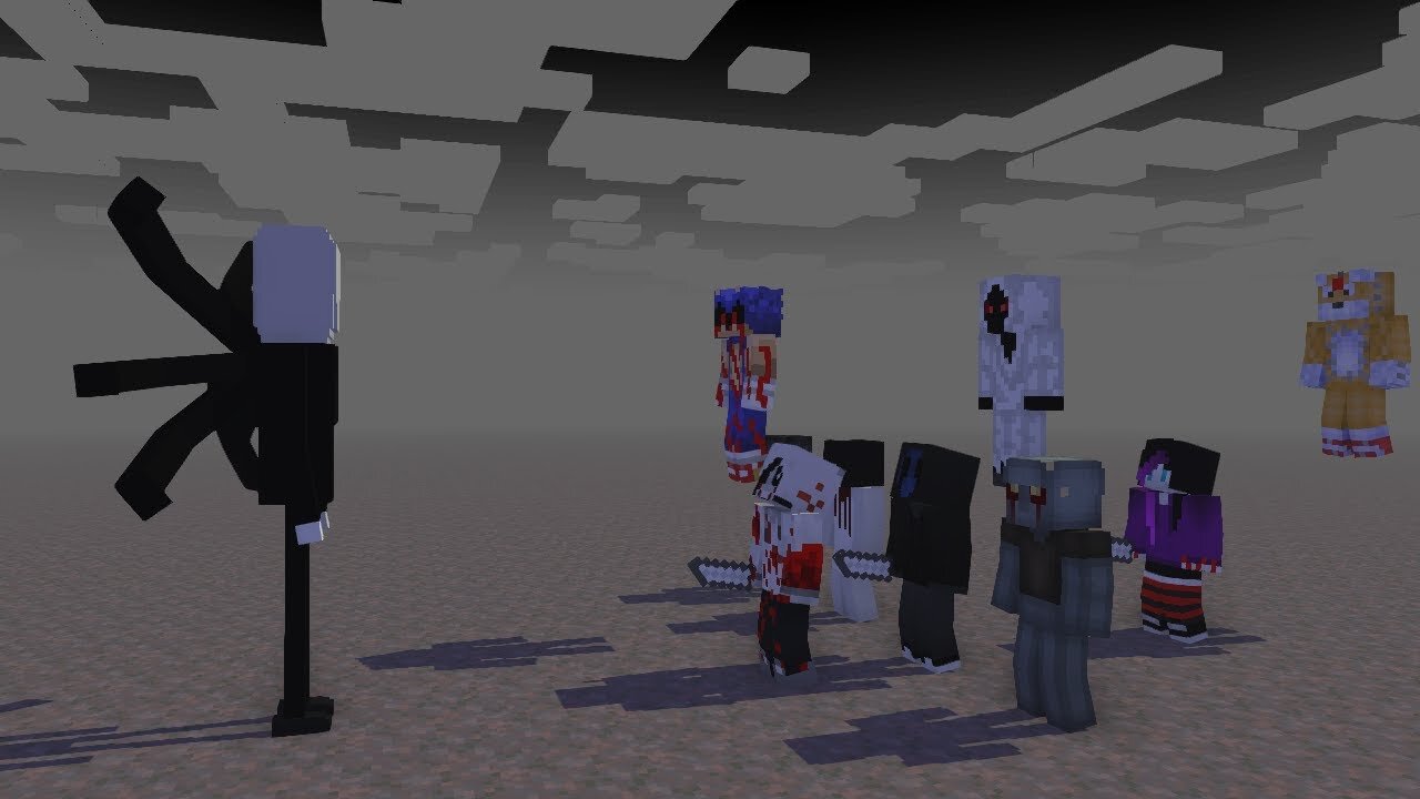 Slenderman vs Creepypasta | Minecraft Animation