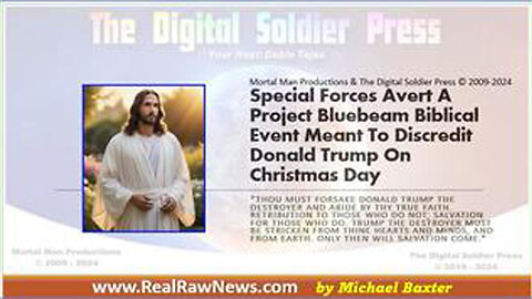 SPECIAL FORCES AVERT A PROJECT BLUEBEAM BIBLICAL EVENT