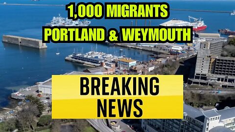 🔴URGENT🔴 THE MIGRANT BARGE IS HERE NOW!