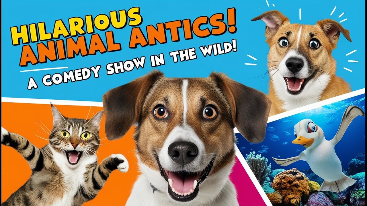 Hilarious Animal Antics: A Comedy Show in the Wild!