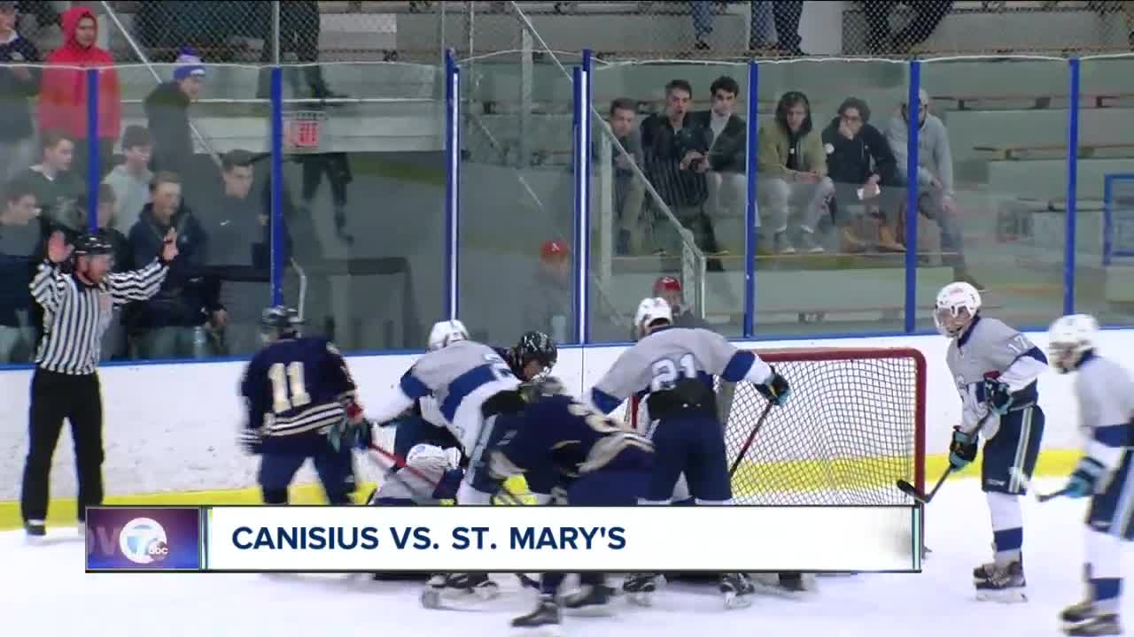 HS Hockey: Canisius tops St. Mary's of Lancaster 1-0