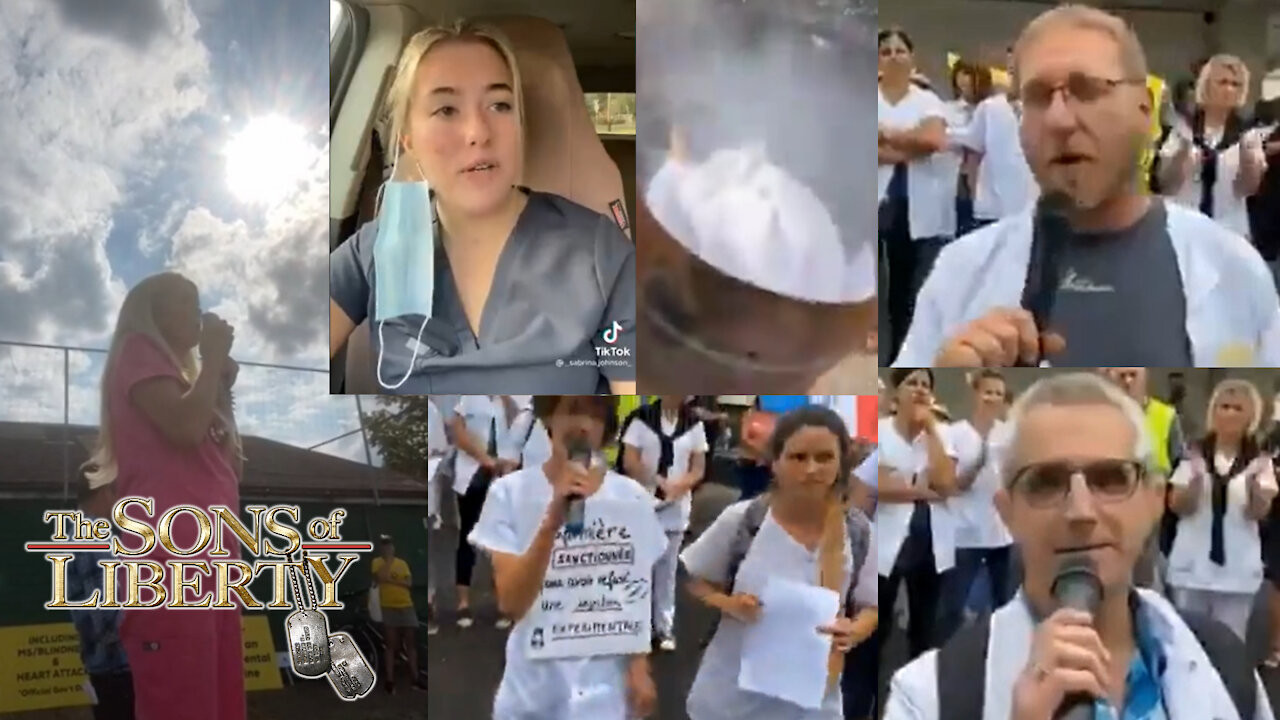 Nurses Speak Out & Protest Mandatory Shots - Plus LIVE With Kate Shemirani