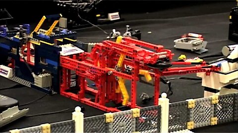 Lego marblerun GBC at Legoworld 2009