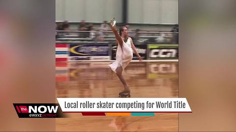 Local roller skater competing for World Title