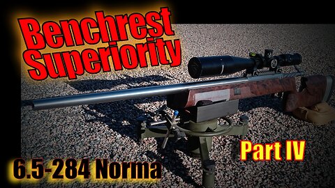 Ultimate Benchrest Rig - Defiance Deviant Tactical - Bartlein M24 Barrel - in 6.5-284 Norma Part 4