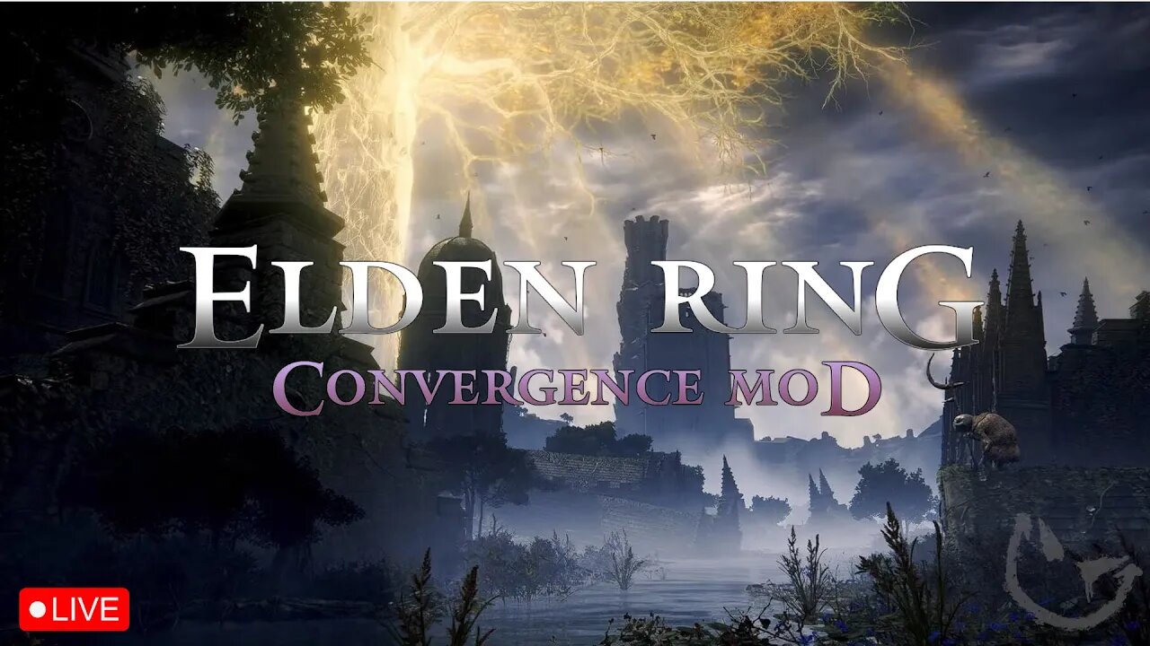 🔴Elden Ring CONVERGENCE MOD! Lightning melee build?