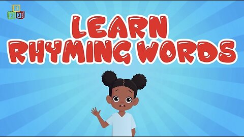 Let's Learn Rhyming Words - Best Learning Video for Kids - Learning with London