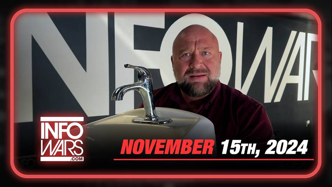 LIVE EXCLUSIVE: Alex Jones Returns To Infowars’ — FULL SHOW 11/15/24