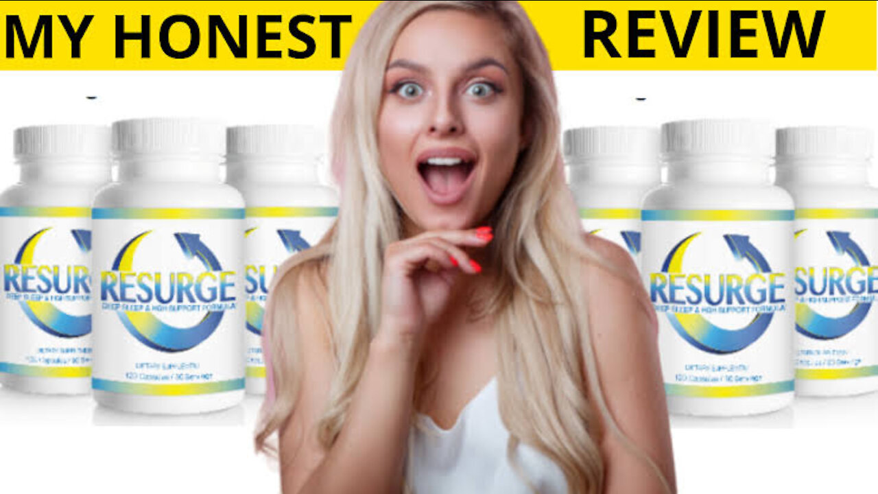 RESURGE REVIEW ! DOES ITS REALLY WORK
