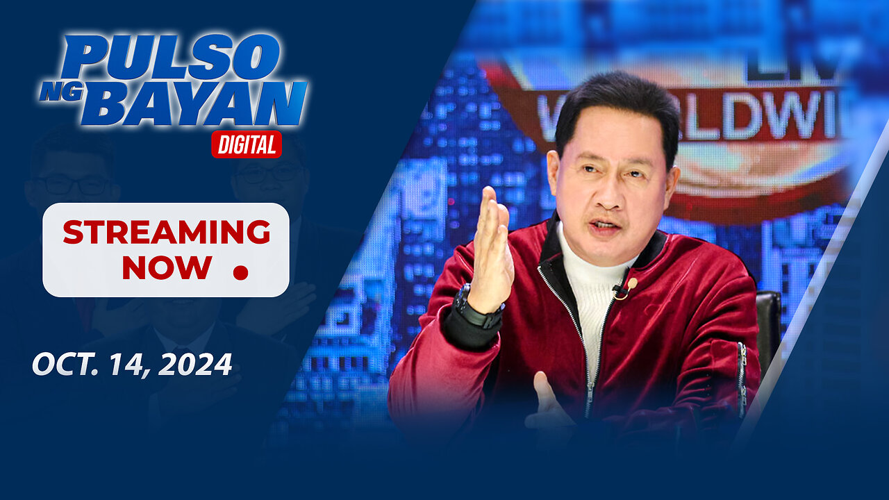 LIVE | Pulso ng Bayan with Jade Calabroso and Admar Vilando | Oct. 14, 2024