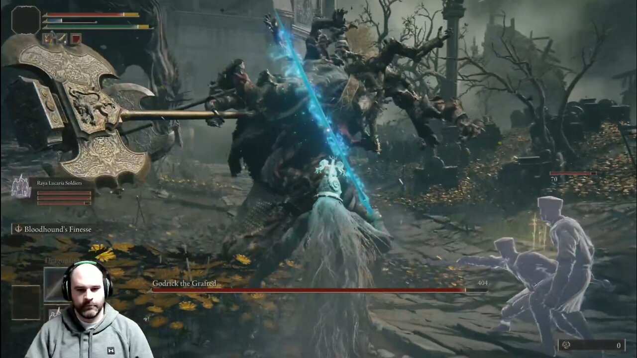 Elden Ring Defeating Godrick the Grafted