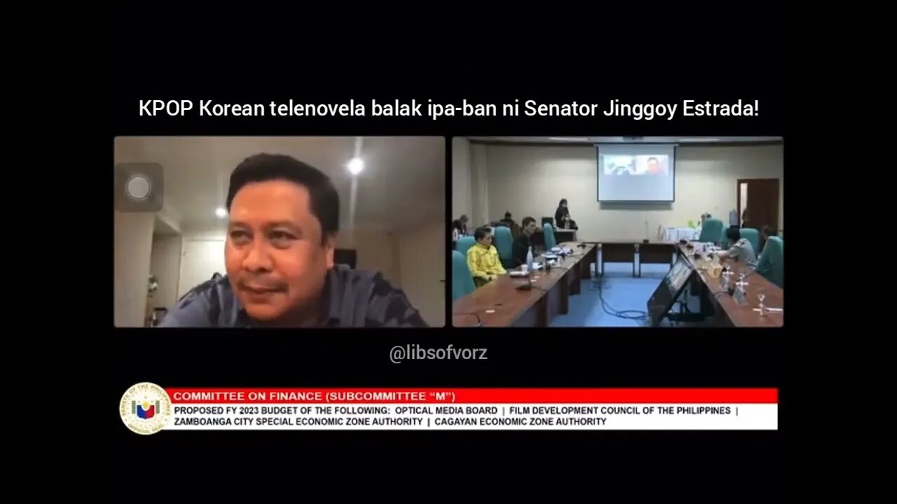 Senator Jinggoy Estrada wants to ban KPOP Korean telenovela because of unemployment in the local TV