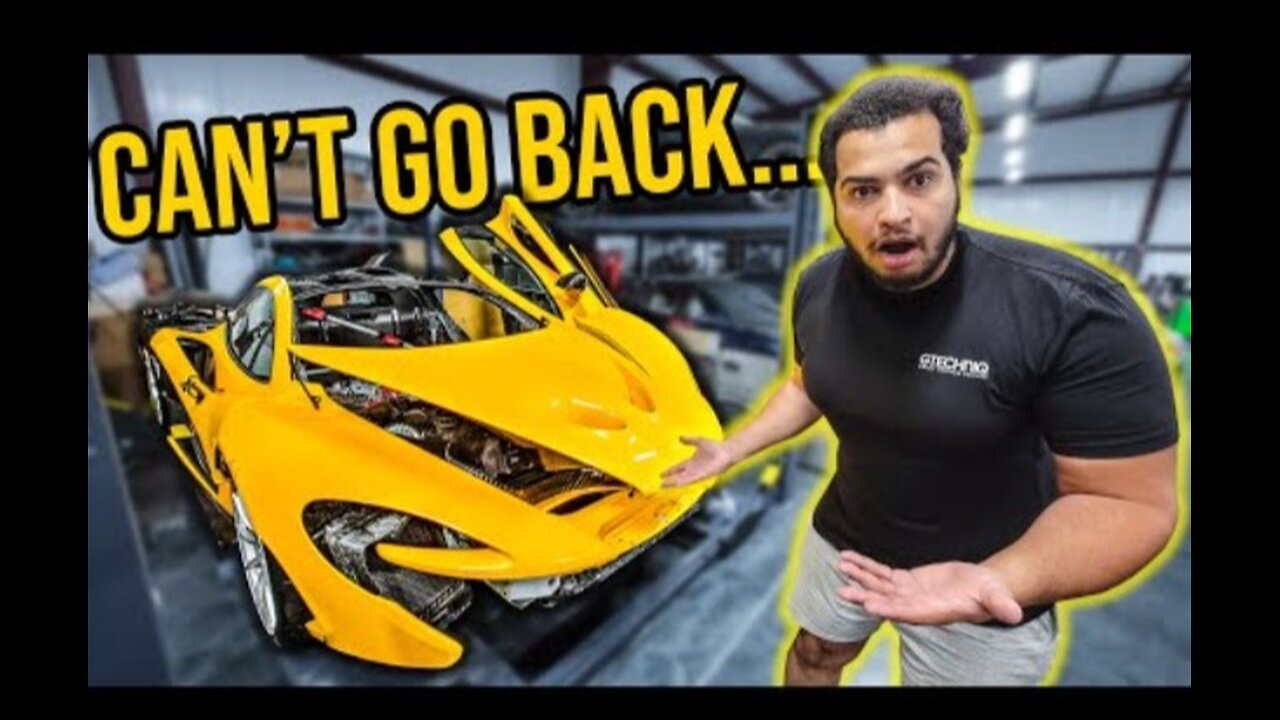 Rebuilding A Flooded 2000000 McLaren P1 Part 5