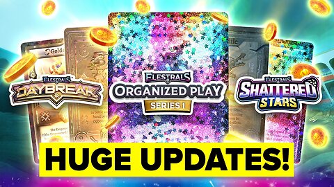 We Put A Stellar In EVERY Pack! 💫 Discounts, New Merch, Organized Play Packs, + More!