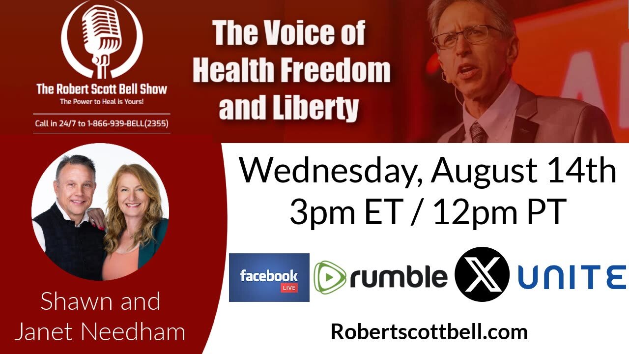 FDA Food Additive Oversight, Shawn & Janet Needham on Healthcare Solutions, Kali Sulphuricum Homeopathy, Teen Smartphone Detox - The RSB Show 8-14-24