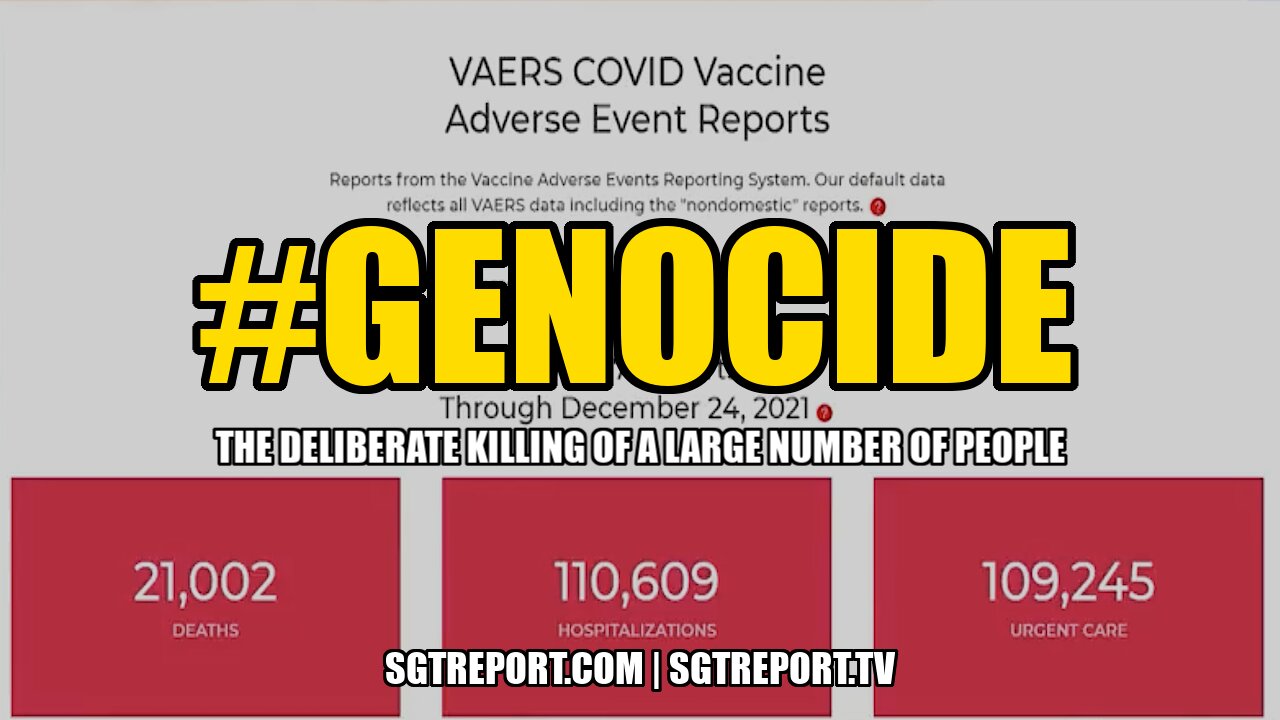 #GENOCIDE: THE DELIBERATE KILLING OF A LARGE NUMBER OF PEOPLE -- DR. NORTHRUP | CLARK