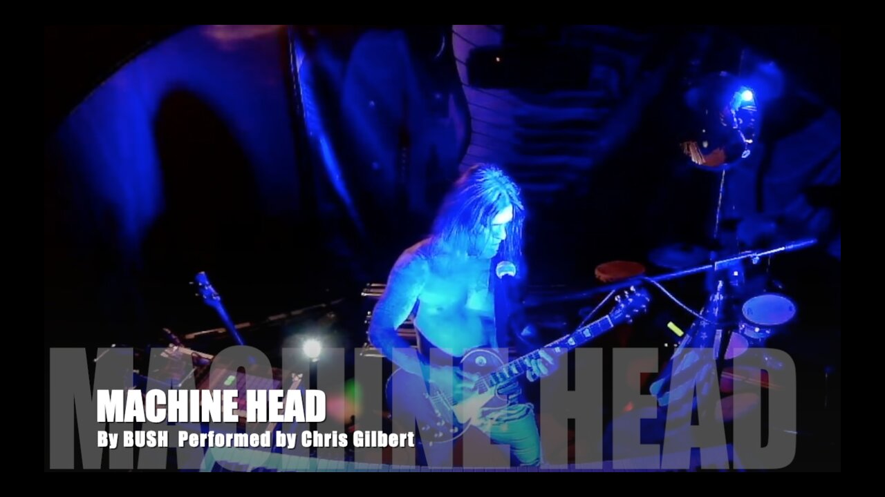 Chris Gilbert Performing Machine Head by BUSH