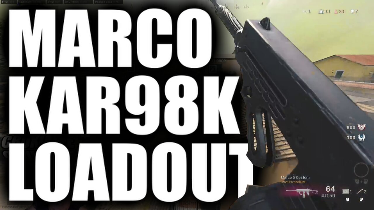 MARCO 5 & KAR98K Meta Loadout (Best Attachments for This Sub Machine Gun & Sniper Rifle)