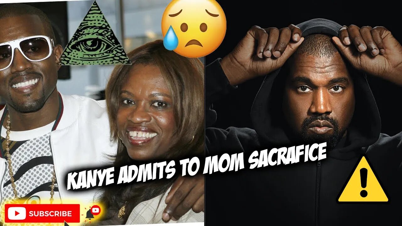 KANYE WEST ADMITS TO SACRIFICING MOTHER TO GAIN POWER & FAME SPIRITUAL WARFARE