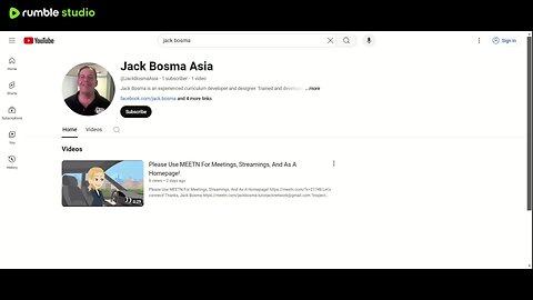 Title: Create A Jack Bosma (Your City) YouTube Channel