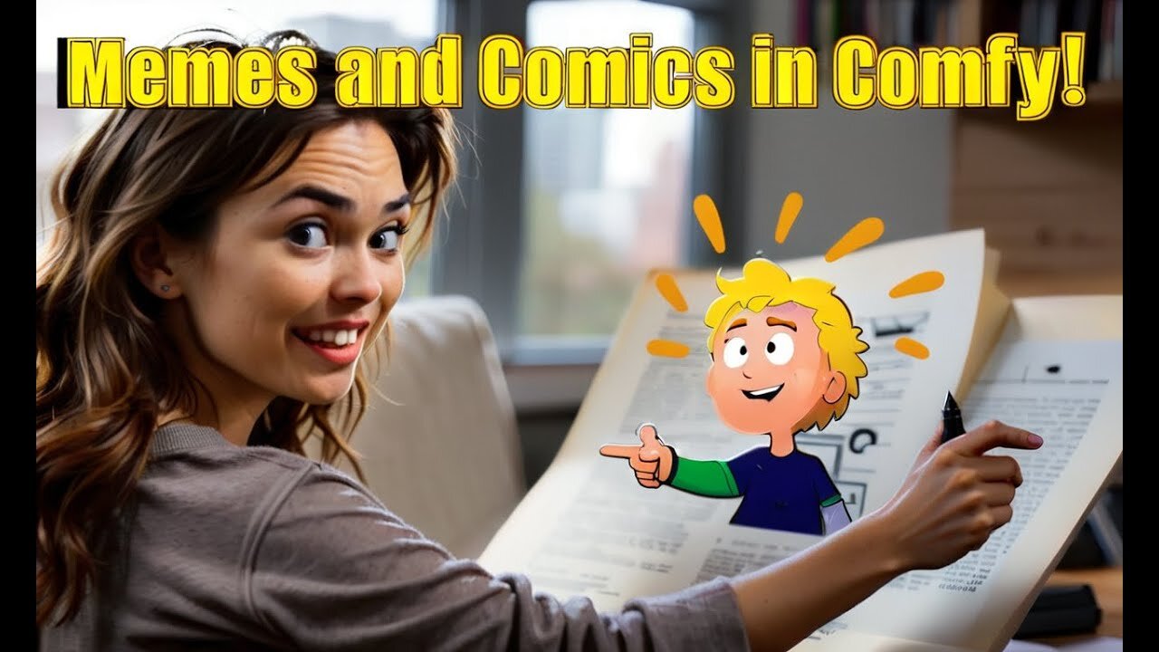 🏆Become a Meme and Comic Strip guru in ComfyUI!