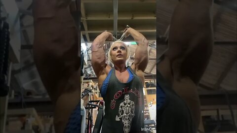 Huge Vascular Off-season ❤️ #training #motivation #fitness #triceps #veins #offseason #bodybuilding