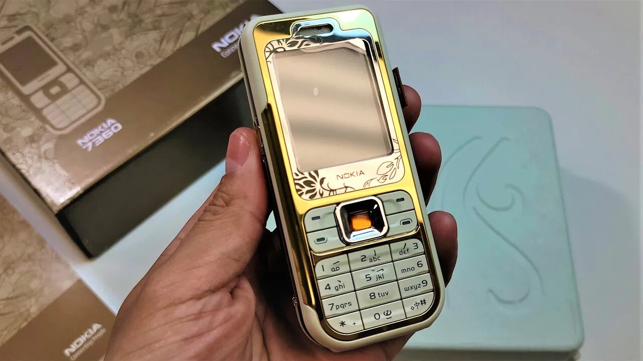 Rare Limited Edition GOLD Nokia 7360 L'Amour Collection Unboxing Review - For Sale