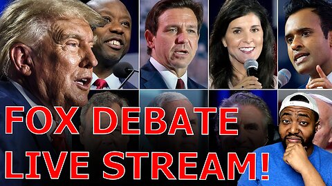 Fox News Republican Debate And Trump X Tucker Live Stream!