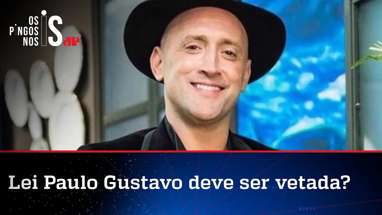 Apoiadores de Bolsonaro pedem veto à Lei Paulo Gustavo