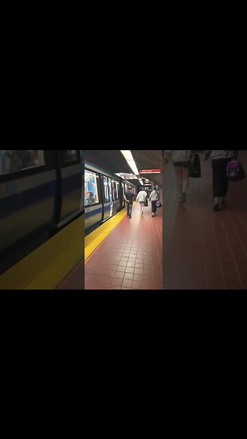 Montréal metro departure ambience #viralvideo #subway #montreal