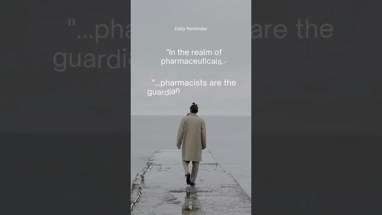 Guardians of Well-Being. #Pharmacists #WellBeing #youtubeshorts #pharmacy