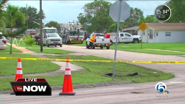 Families without water after Lauderhill crane collapse