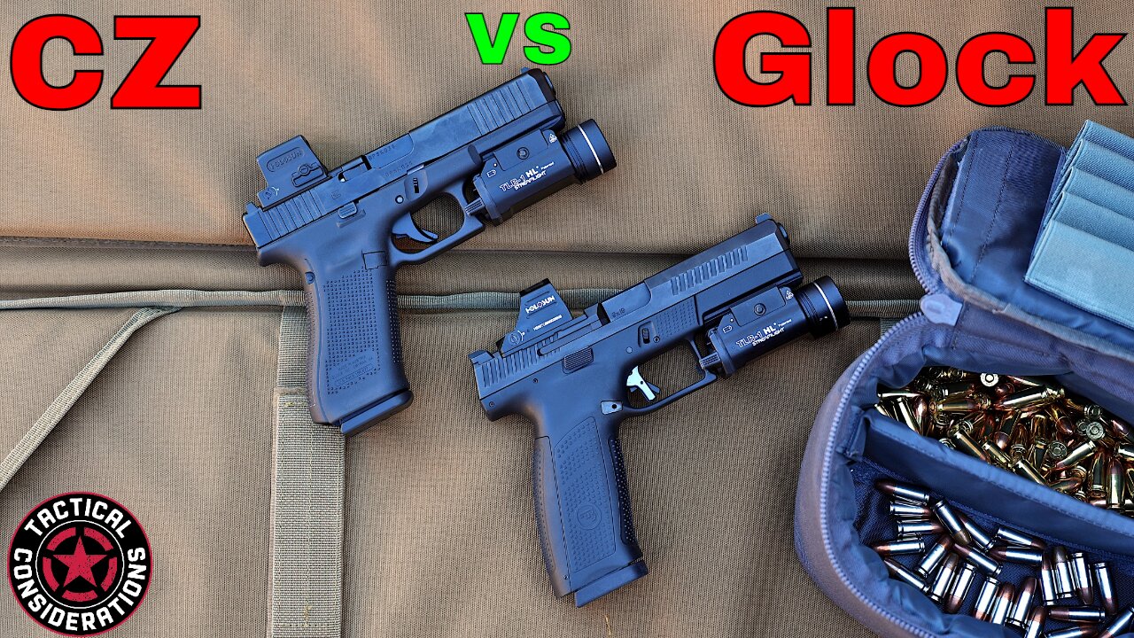 CZ P10F VS Glock 17 MOS Optic Ready New Pistol Owner Choices