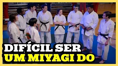 DIFICIL MANTER O EQUILÍBRIO DA FILOSOFIA DO KARATE MIYAGI DO