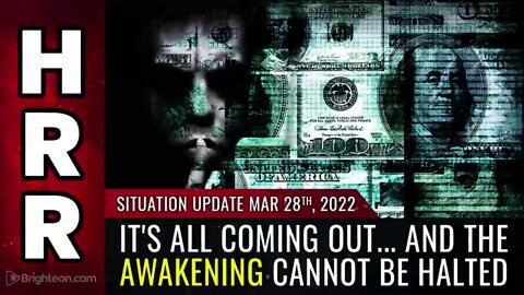 It’s ALL coming out… and the awakening cannot be halted!