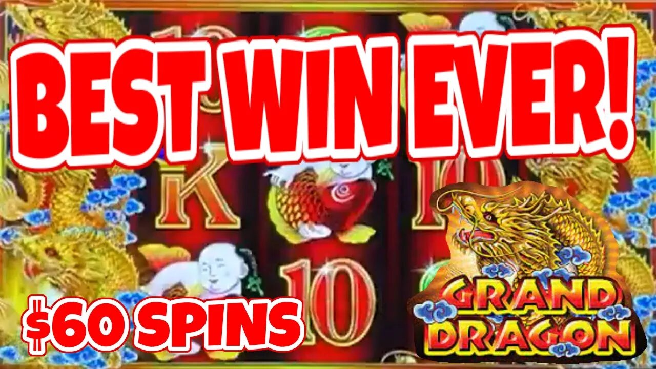 ANOTHER RECORD BROKEN!!! 💵 MY LARGEST GRAND DRAGON JACKPOT EVER!