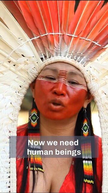 Yawanawa Tribe, Amazon: Love, Humility,Patience,Alliance. These are the weapons for our current time