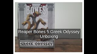 Reaper Bones 5 Greek Odyssey Unboxing and review