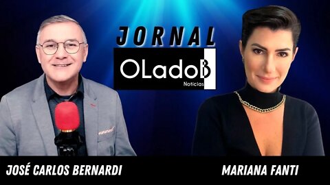 #AOVIVO JORNAL OLadoB com José Carlos Bernardi e Mariana Fanti