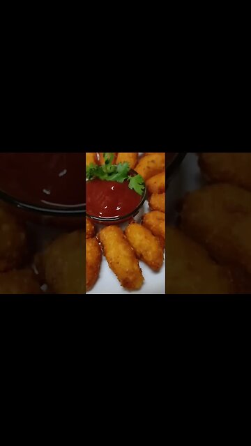 Cheese Potato bites #recipe #streetfood #homemade #tasty #snacks