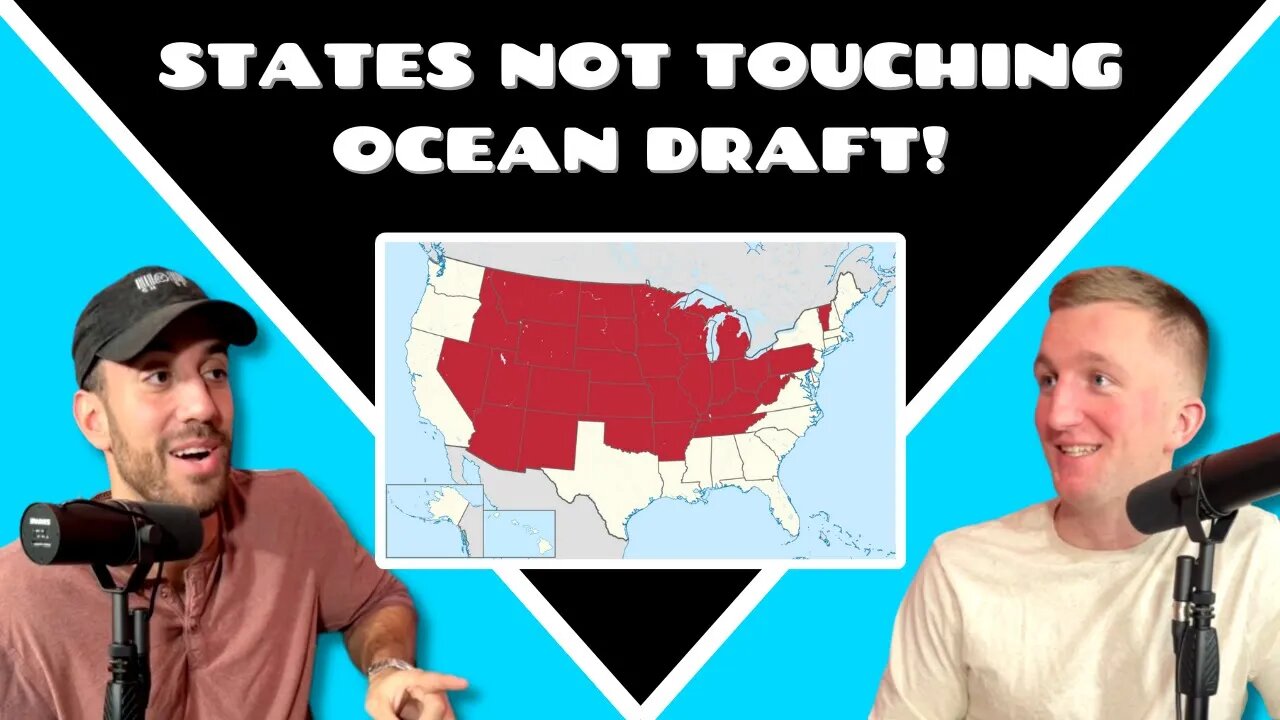 DRAFTING States That Are Not Touching An Ocean! 🗺️
