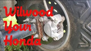 Honda Foreman Hydraulic Brake Details