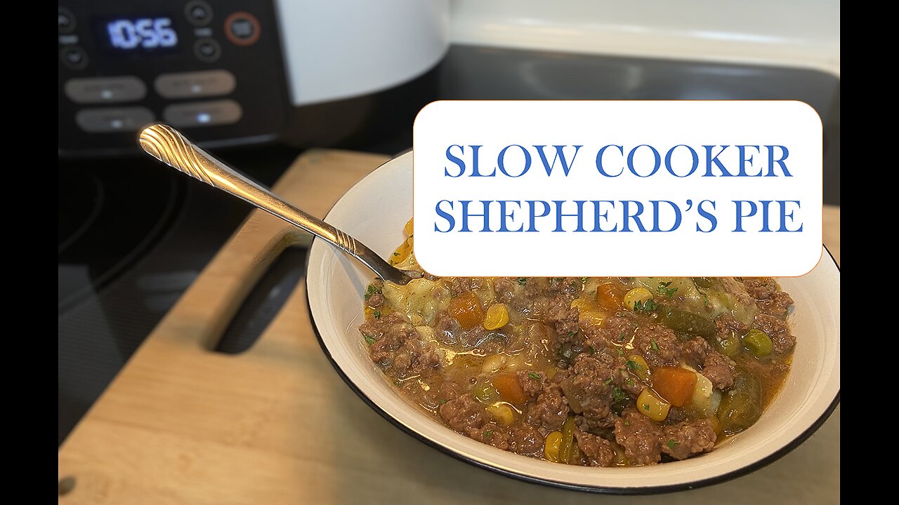 SLOW COOKER SHEPHERD'S PIE | SO DELICIOUS!