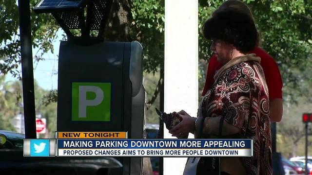 Downtown Tampa parking times up for discussion