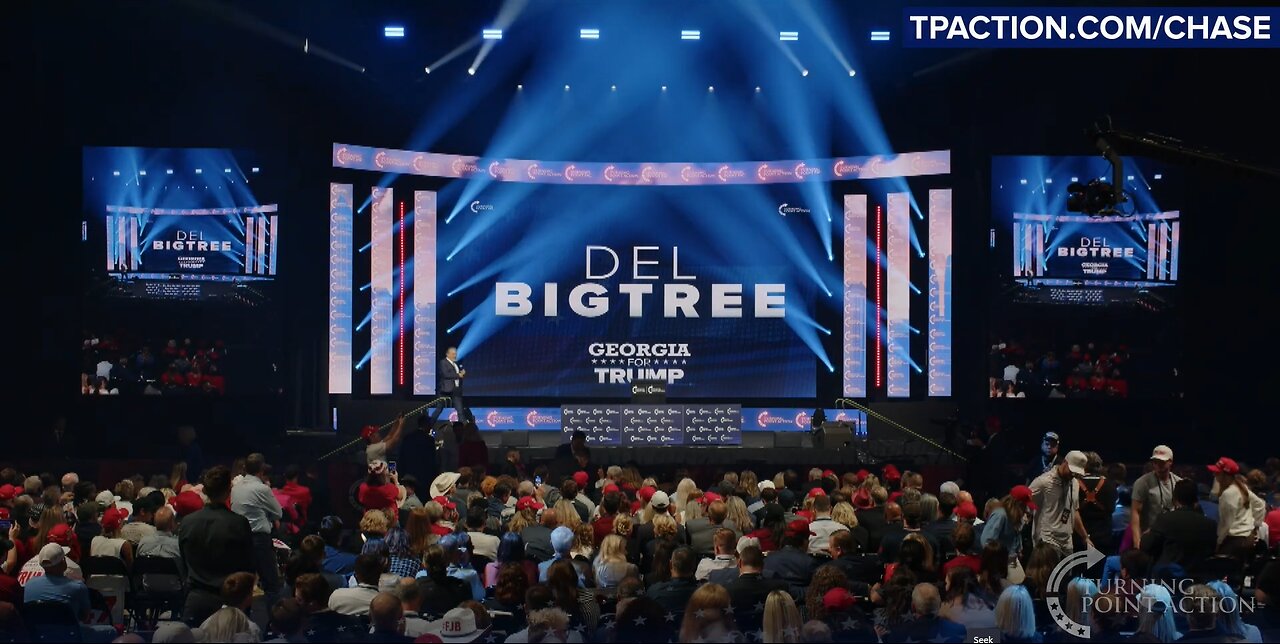 The HighWire’s Del Bigtree talks about the importance of free speech at President Trump’s GEORGIA FOR TRUMP rally in Duluth, GA.