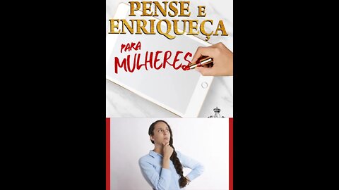 Livro Pense e Enriqueça Para Mulheres #shorts