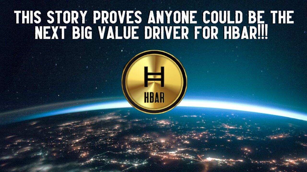 This Proves ANYONE Could Bring VALUE TO HBAR!!!