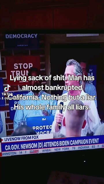 GOVENOR GRUESOM A LIEING SACK OF SHIT