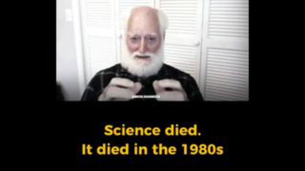 SCIENCE DIED in the 1980's