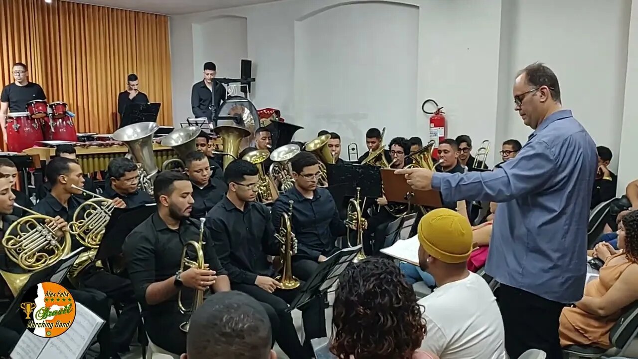 BANDA MARCIAL ETE DE CRIATIVIDADE MUSICAL 2023 - PEÇA CARTOON SYMPHONY - CONCERTO OFICIAL 2023